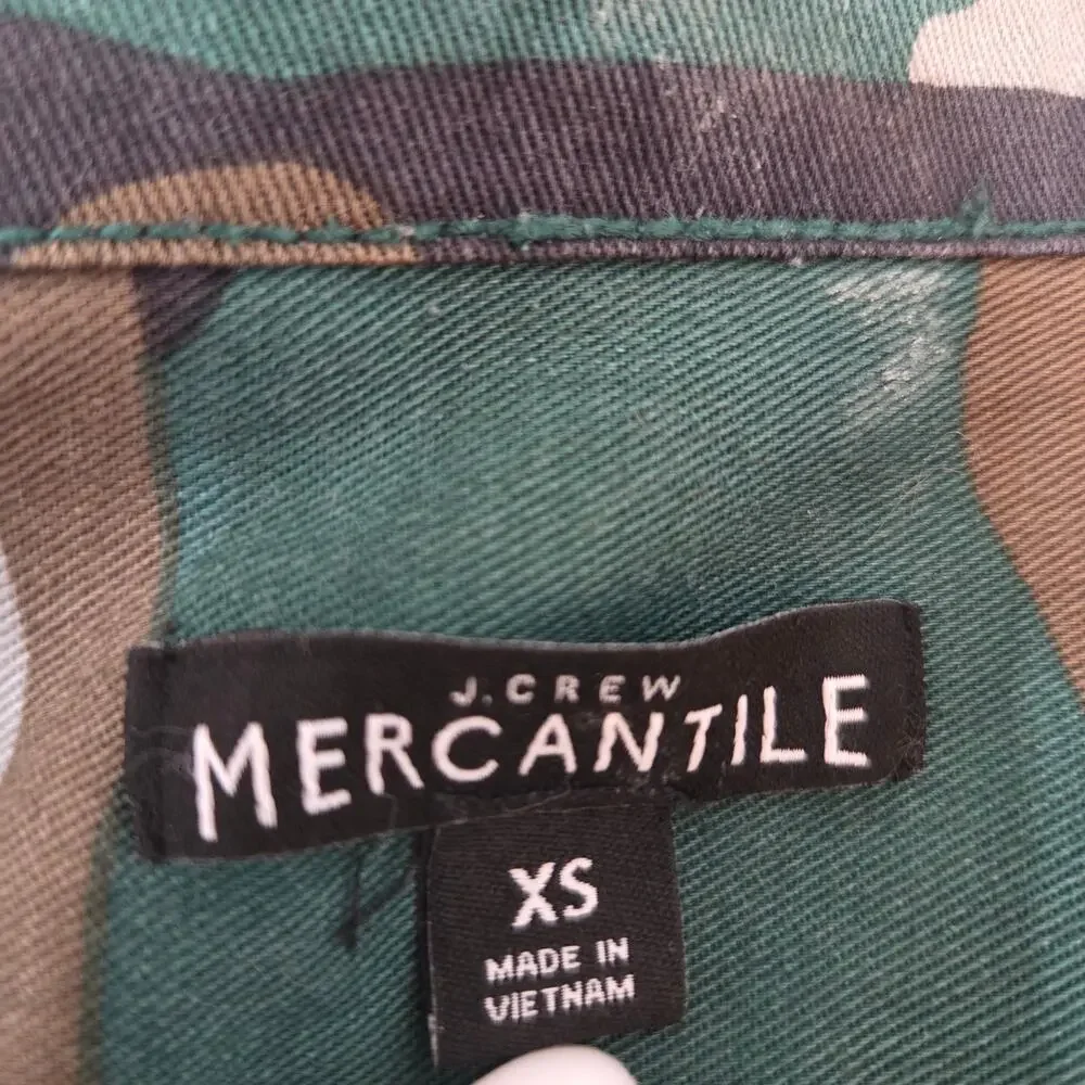 J Crew Mercantile Long Sleeve Cameo, Size XS